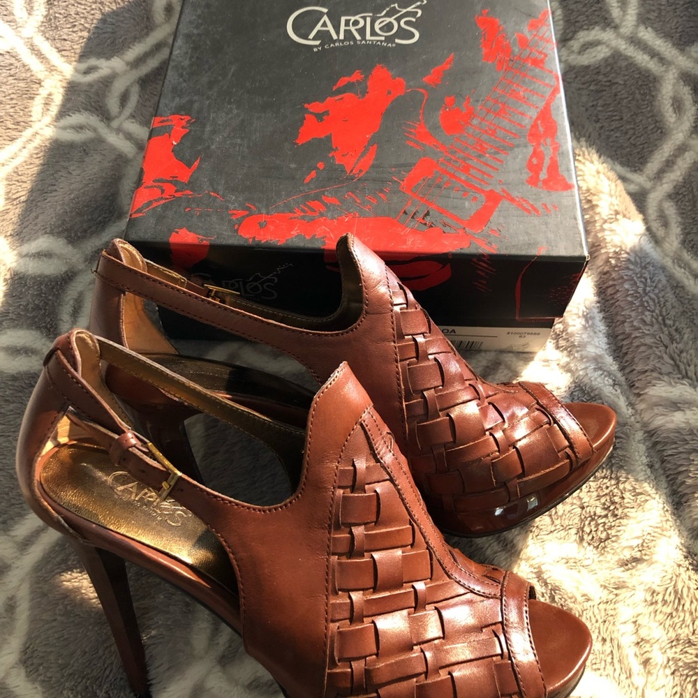 Brown Carlos Santana Heels